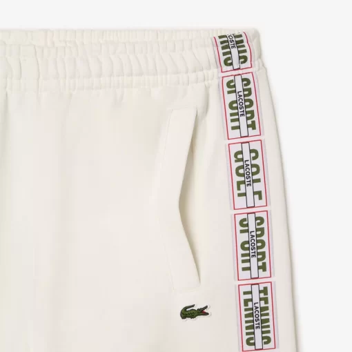 Lacoste Trousers & Shorts-Logo Stripe Jogger Track Pants