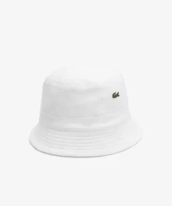 Lacoste Caps & Hats-Logo Stripe Terry Bucket Hat