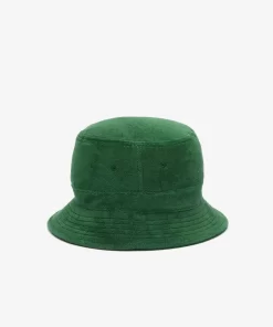 Lacoste Caps & Hats-Logo Stripe Terry Bucket Hat