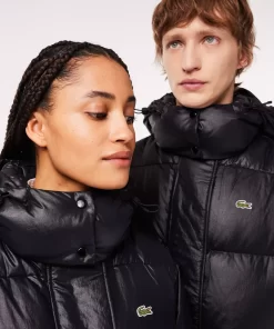 Lacoste Jackets & Coats-Long Oversized Adjustable Waist Down Jacket