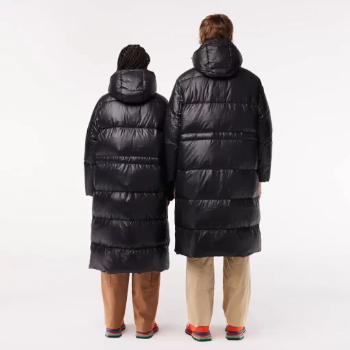 Lacoste Jackets & Coats-Long Oversized Adjustable Waist Down Jacket