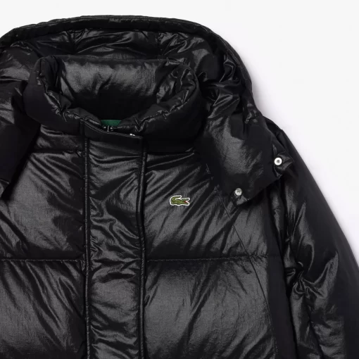 Lacoste Jackets & Coats-Long Oversized Adjustable Waist Down Jacket