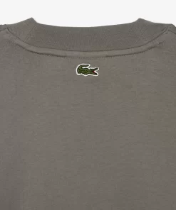 Lacoste T-Shirts-Long Sleeve Loose Fit Cotton T-Shirt