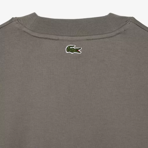 Lacoste T-Shirts-Long Sleeve Loose Fit Cotton T-Shirt