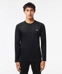 Lacoste Fitness & Training-Long Sleeved Stretch Jersey Sport T-Shirt