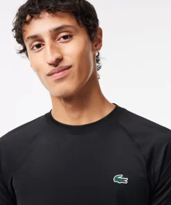 Lacoste Fitness & Training-Long Sleeved Stretch Jersey Sport T-Shirt