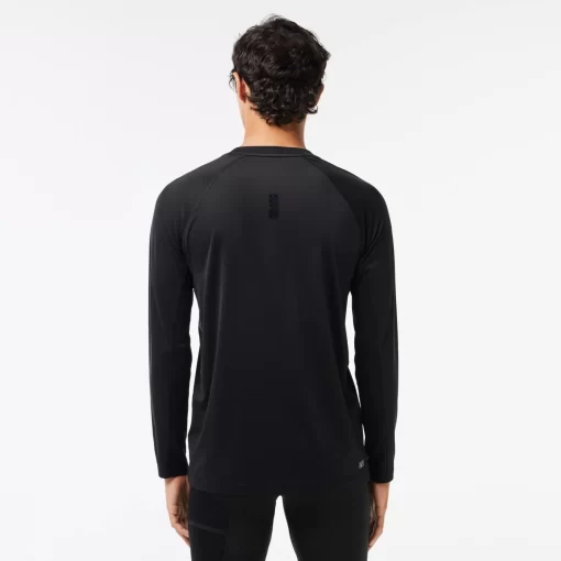 Lacoste Fitness & Training-Long Sleeved Stretch Jersey Sport T-Shirt