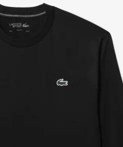 Lacoste Fitness & Training-Long Sleeved Stretch Jersey Sport T-Shirt