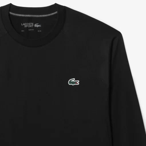 Lacoste Fitness & Training-Long Sleeved Stretch Jersey Sport T-Shirt