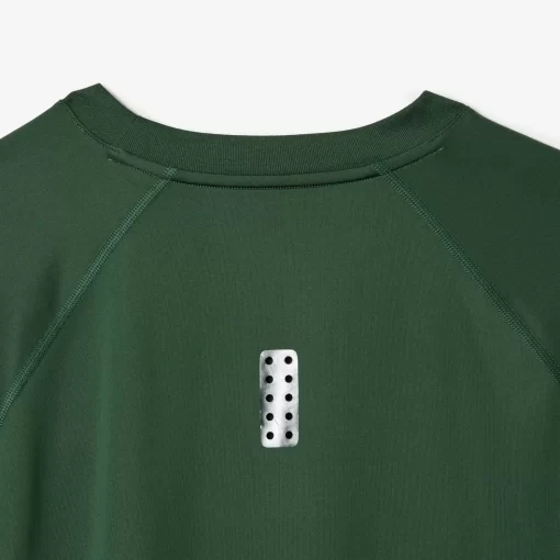 Lacoste Sport Clothing-Long Sleeved Stretch Jersey Sport T-Shirt