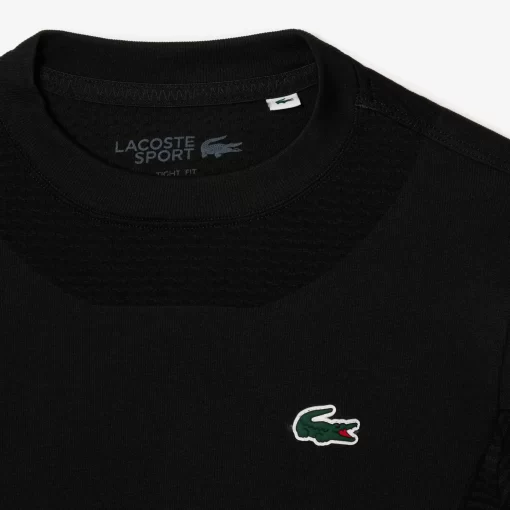 Lacoste Fitness & Training-Long-Sleeved Seamless Sport Crop Top