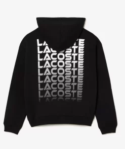 Lacoste Sweatshirts-Loose Fit Branded Hoodie