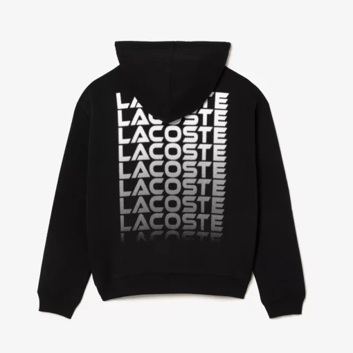 Lacoste Sweatshirts-Loose Fit Branded Hoodie