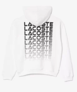 Lacoste Sweatshirts-Loose Fit Branded Hoodie