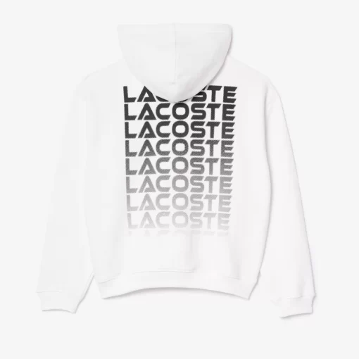 Lacoste Sweatshirts-Loose Fit Branded Hoodie