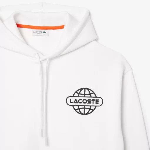 Lacoste Sweatshirts-Loose Fit Branded Hoodie