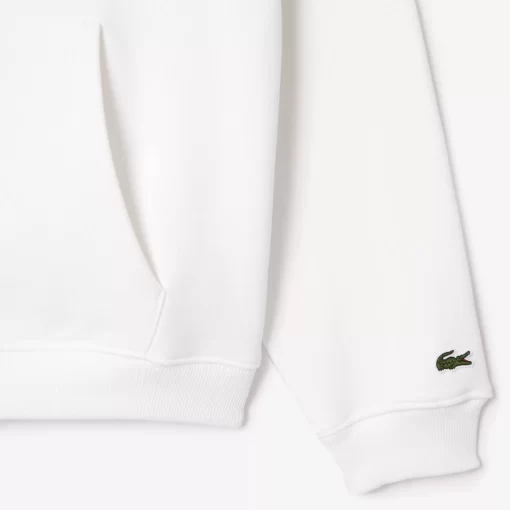 Lacoste Sweatshirts-Loose Fit Branded Hoodie