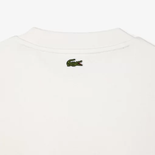 Lacoste Sweatshirts-Loose Fit Cotton Badge Detail Jogger Sweatshirt