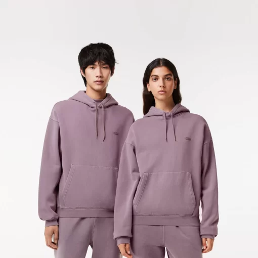 Lacoste Sweatshirts-Loose Fit Cotton Fleece Jogger Hoodie