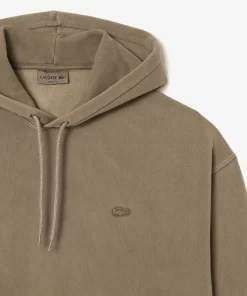 Lacoste Sweatshirts-Loose Fit Cotton Fleece Jogger Hoodie