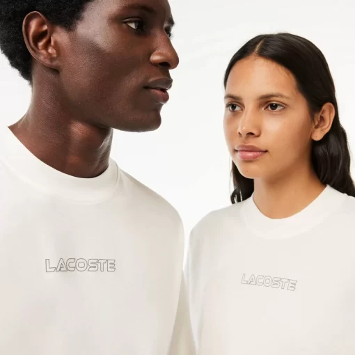 Lacoste T-Shirts-Loose Fit Cotton Jersey T-Shirt