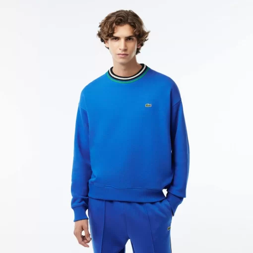 Lacoste Sweatshirts-Loose Fit French Made Sweatshirt