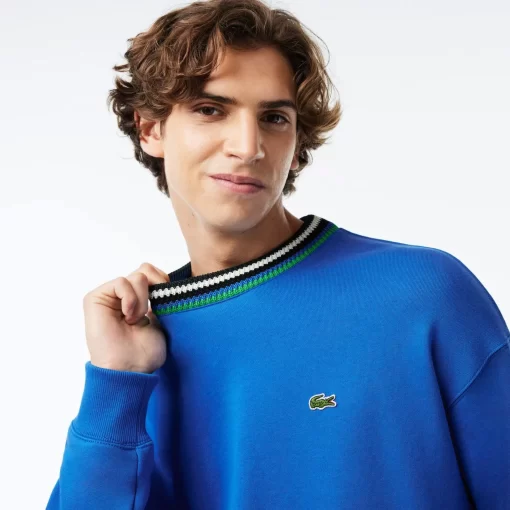 Lacoste Sweatshirts-Loose Fit French Made Sweatshirt