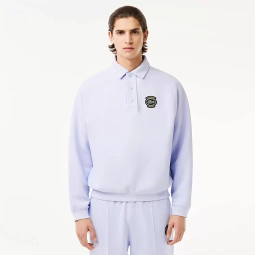 Lacoste Tracksuits-Loose Fit Pique Jogger Sweatshirt