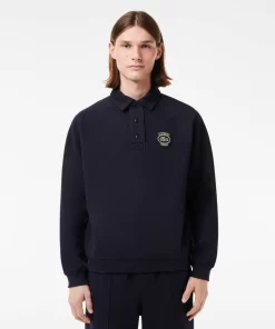 Lacoste Tracksuits-Loose Fit Pique Jogger Sweatshirt