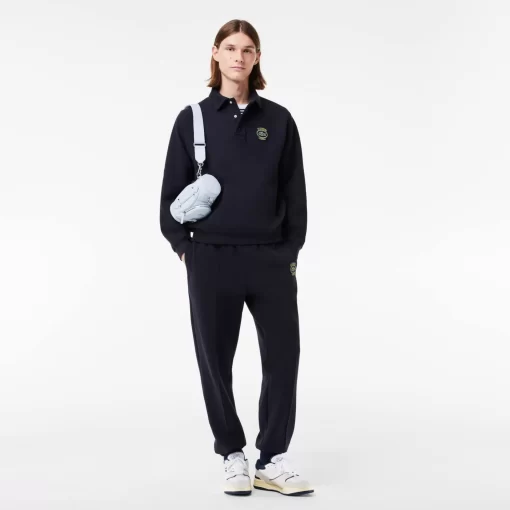 Lacoste Tracksuits-Loose Fit Pique Jogger Sweatshirt