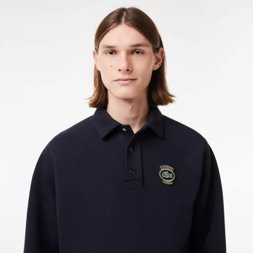 Lacoste Tracksuits-Loose Fit Pique Jogger Sweatshirt