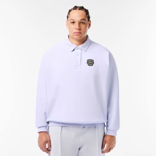 Lacoste Tracksuits-Loose Fit Pique Jogger Sweatshirt