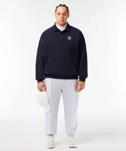 Lacoste Tracksuits-Loose Fit Pique Jogger Sweatshirt