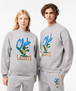 Lacoste Sweatshirts-Loose Fit Raglan Sleeve Jogger Sweatshirt