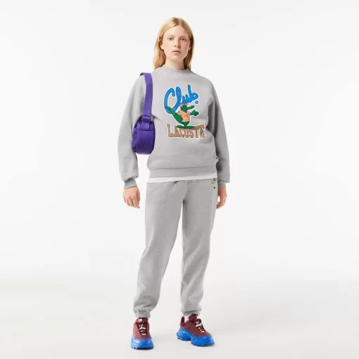 Lacoste Sweatshirts-Loose Fit Raglan Sleeve Jogger Sweatshirt