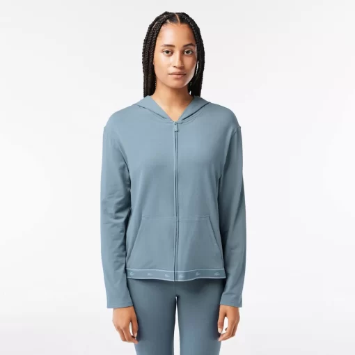 Lacoste Underwear & Loungewear-Loungewear Essential Zipped Hoodie