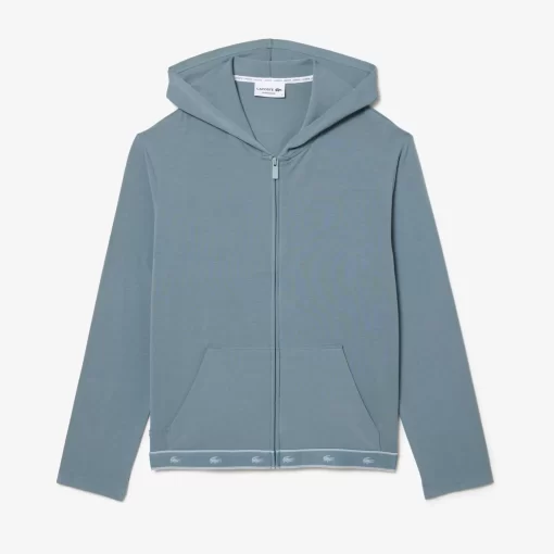 Lacoste Underwear & Loungewear-Loungewear Essential Zipped Hoodie