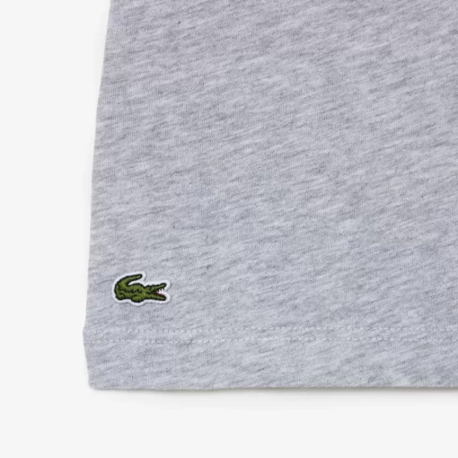 Lacoste Girl Clothing-Mascot Print T-Shirt