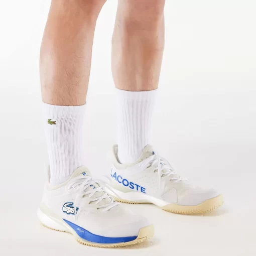 Lacoste Performance-Men'S Ag-Lt23 Lite Clay Court Textile Tennis Shoes