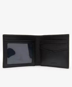 Lacoste Wallets & Small Leather Goods-Men'S Chantaco Embossed Pique Leather 3 Card Wallet