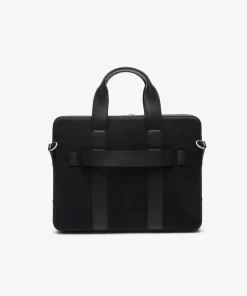 Lacoste Business & Laptop Bags-Men'S Chantaco Pique Leather Extra Slim Computer Bag