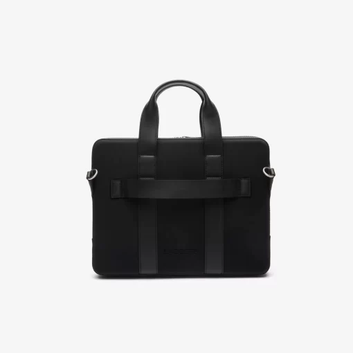 Lacoste Business & Laptop Bags-Men'S Chantaco Pique Leather Extra Slim Computer Bag