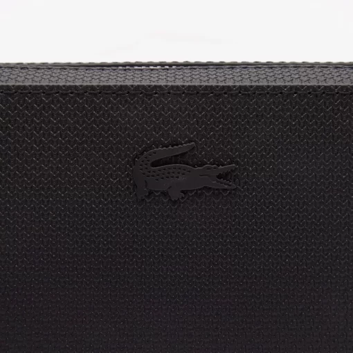 Lacoste Wallets & Small Leather Goods-Men'S Chantaco Pique Leather Zip Pouch