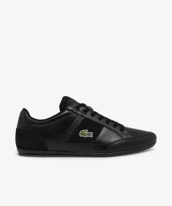 Lacoste Sneakers-Men'S Chaymon Bl Leather And Synthetic Tonal Trainers