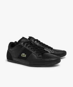 Lacoste Sneakers-Men'S Chaymon Bl Leather And Synthetic Tonal Trainers