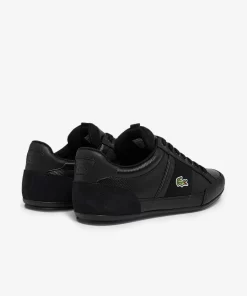 Lacoste Sneakers-Men'S Chaymon Bl Leather And Synthetic Tonal Trainers