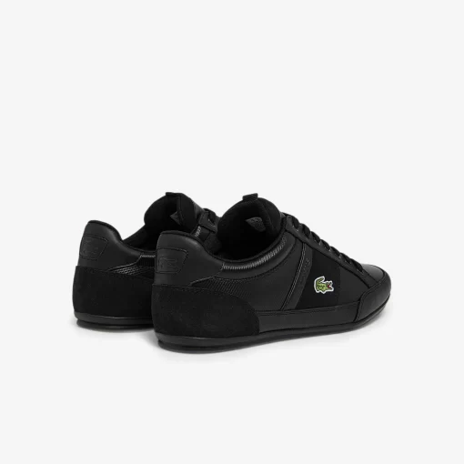 Lacoste Sneakers-Men'S Chaymon Bl Leather And Synthetic Tonal Trainers