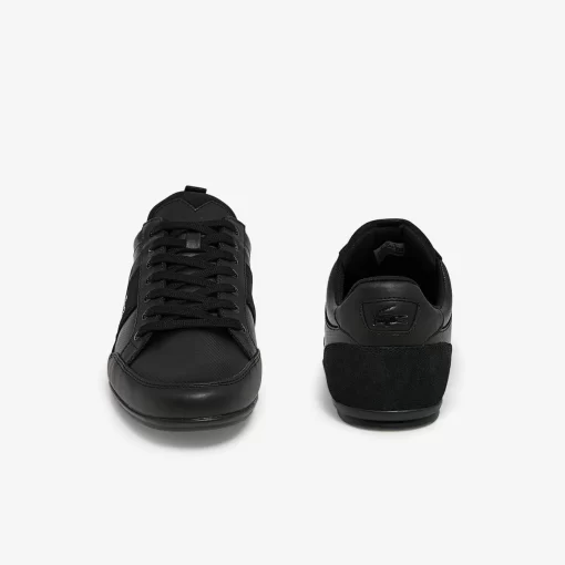 Lacoste Sneakers-Men'S Chaymon Bl Leather And Synthetic Tonal Trainers