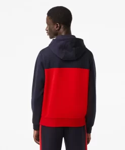 Lacoste Sweatshirts-Men'S Classic Fit Branded Colourblock Hoodie