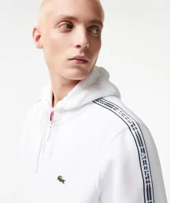 Lacoste Sweatshirts-Men'S Classic Fit Zipped Jogger Hoodie With Brand Stripes